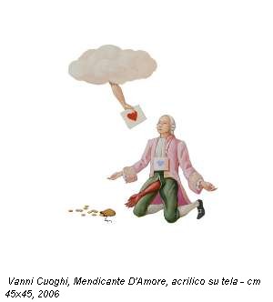 Vanni Cuoghi, Mendicante D