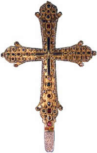 Orafi bizantini - Croce stauroteca degli Zaccaria - X e XIII sec