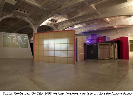 Tobias Rehberger, On Otto, 2007, visione d