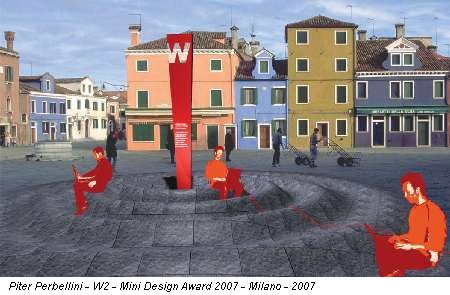 Piter Perbellini - W2 - Mini Design Award 2007 - Milano - 2007