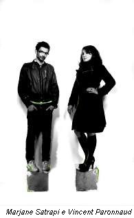 Marjane Satrapi e Vincent Paronnaud