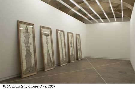Pablo Bronstein, Cinque Urne, 2007