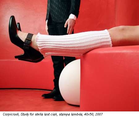 Corpicrudi, Study for stella last ciak, stampa lambda, 40x50, 2007