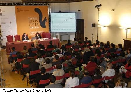 Raquel Fernandez e Stefano Salis