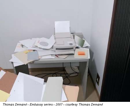 Thomas Demand - Embassy series - 2007 - courtesy Thomas Demand