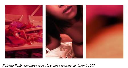 Roberta Fanti, Japanese food 10, stampe lambda su dibond, 2007