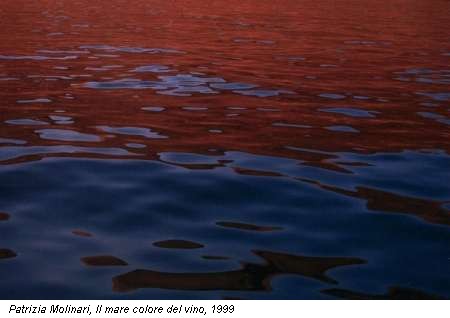 Patrizia Molinari, Il mare colore del vino, 1999