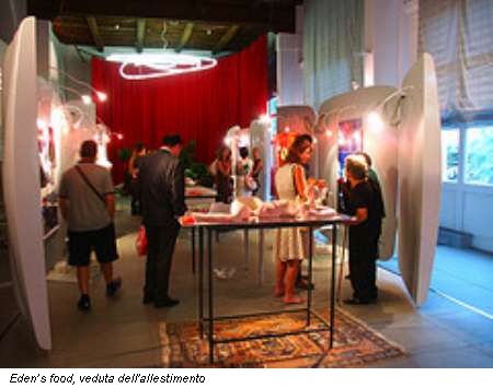 Eden’s food, veduta dell