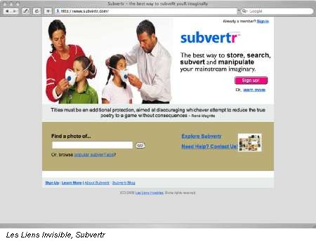 Les Liens Invisible, Subvertr
