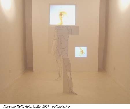Vincenzo Rulli, Autoritratto, 2007 - polimaterica