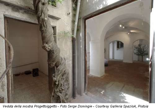 Veduta della mostra Progettoiggetto - Foto Serge Domingie - Courtesy Galleria SpazioA, Pistoia