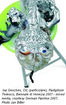Isa Genzken, Oil, (particolare), Padiglione Tedesco, Biennale di Venezia 2007 - mixed media, courtesy German Pavilion 2007, Photo Jan Bitter