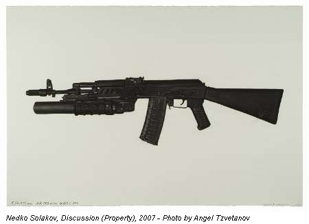 Nedko Solakov, Discussion (Property), 2007 - Photo by Angel Tzvetanov