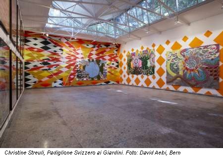 Christine Streuli, Padiglione Svizzero ai Giardini. Foto: David Aebi, Bern