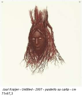 Juul Kraijer - Untitled - 2007 - pastello su carta - cm 71x67,3