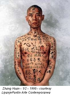 Zhang Huan - 1/2 - 1998 - courtesy LipanjePuntin Arte Contemporanea