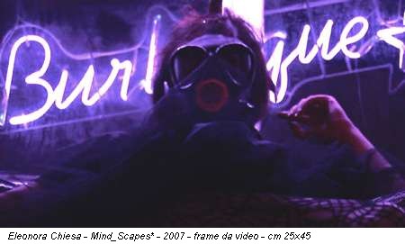 Eleonora Chiesa - Mind_Scapes* - 2007 - frame da video - cm 25x45
