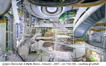 Jyrgen Ueberschaer & Malte Bruns - Kreuzer - 2007 - cm 110x188 - courtesy gli artisti