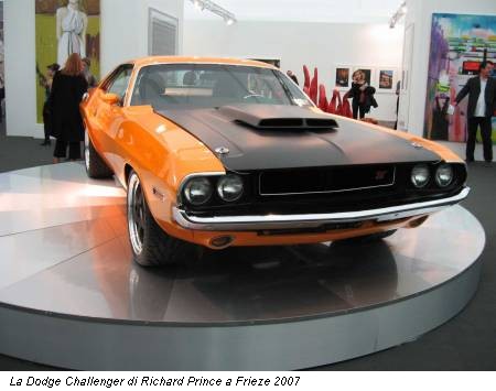 La Dodge Challenger di Richard Prince a Frieze 2007