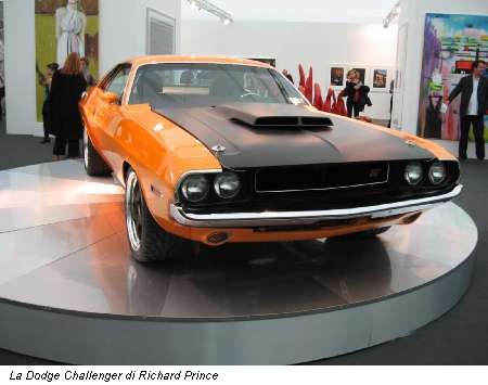 La Dodge Challenger di Richard Prince