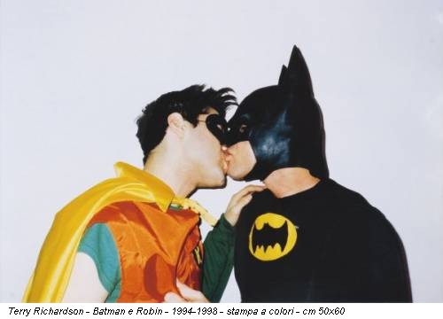 Terry Richardson - Batman e Robin - 1994-1998 - stampa a colori - cm 50x60
