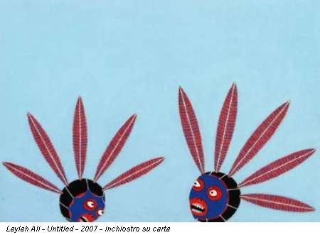 Laylah Ali - Untitled - 2007 - inchiostro su carta