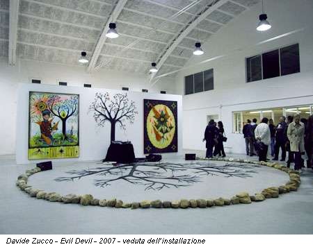 Davide Zucco - Evil Devil - 2007 - veduta dell'installazione