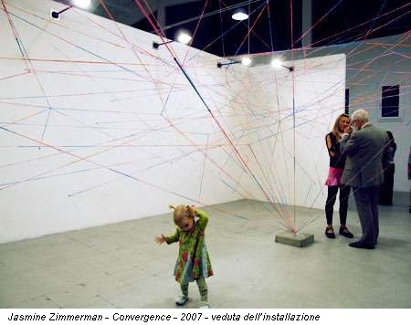 Jasmine Zimmerman - Convergence - 2007 - veduta dell'installazione