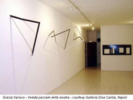 Grazia Varisco - Veduta parziale della mostra - courtesy Galleria Dina Caròla, Napoli