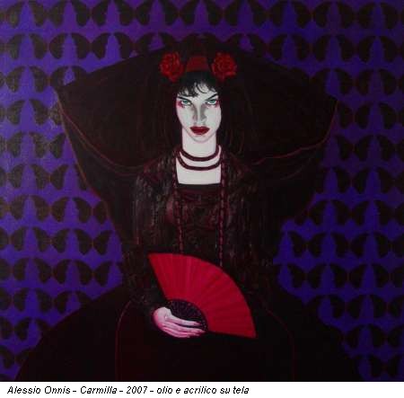 Alessio Onnis - Carmilla - 2007 - olio e acrilico su tela