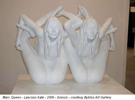 Marc Queen - Laocoon Kate - 2006 - bronzo - courtesy Byblos Art Gallery