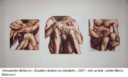 Alessandro Bellucco - Essitam (Ipotesi occidentale) - 2007 - olio su tela - photo Marco Biancucci