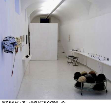 Raphaelle De Groot - Veduta dell'installazione - 2007