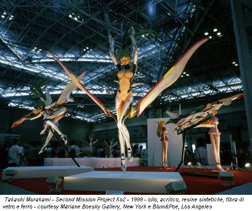 Takashi Murakami - Second Mission Project Ko2 - 1999 - olio, acrilico, resine sintetiche, fibra di vetro e ferro - courtesy Mariane Boesky Gallery, New York e Blum&Poe, Los Angeles