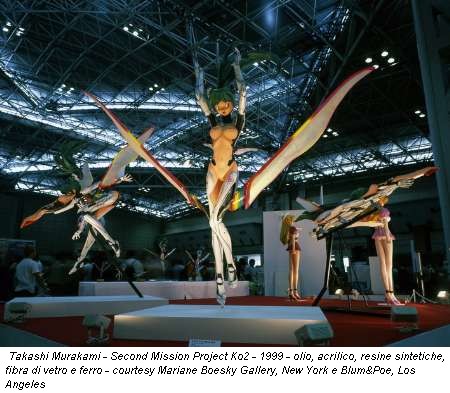 Takashi Murakami - Second Mission Project Ko2 - 1999 - olio, acrilico, resine sintetiche, fibra di vetro e ferro - courtesy Mariane Boesky Gallery, New York e Blum&Poe, Los Angeles