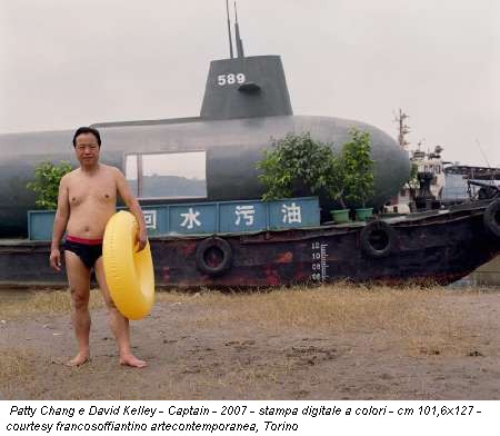 Patty Chang e David Kelley - Captain - 2007 - stampa digitale a colori - cm 101,6x127 - courtesy francosoffiantino artecontemporanea, Torino