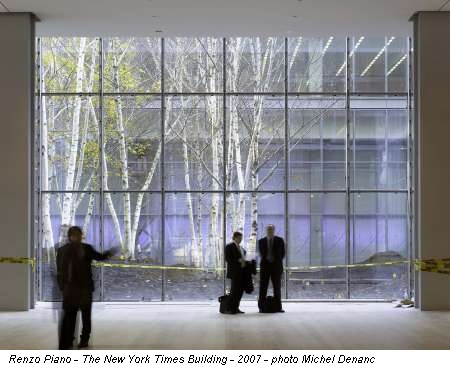 Renzo Piano - The New York Times Building - 2007 - photo Michel Denancé