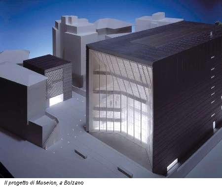 Il progetto di Museion, a Bolzano