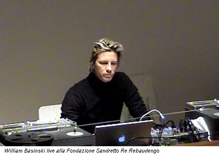 William Basinski live alla Fondazione Sandretto Re Rebaudengo
