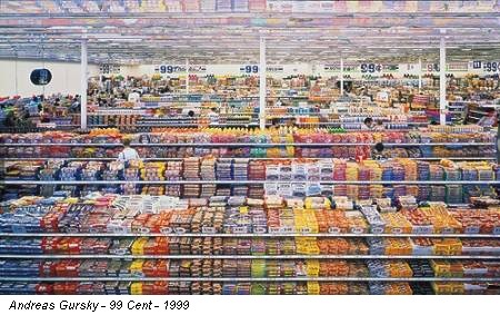 Andreas Gursky - 99 Cent - 1999