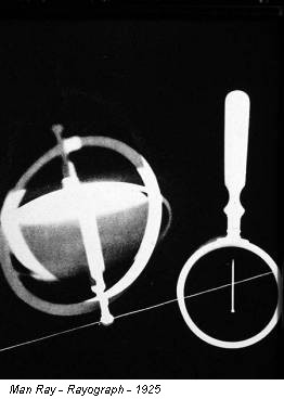 Man Ray - Rayograph - 1925