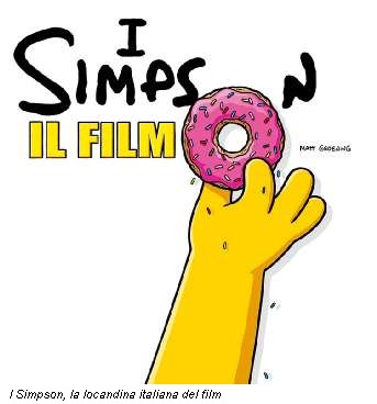 I Simpson, la locandina italiana del film