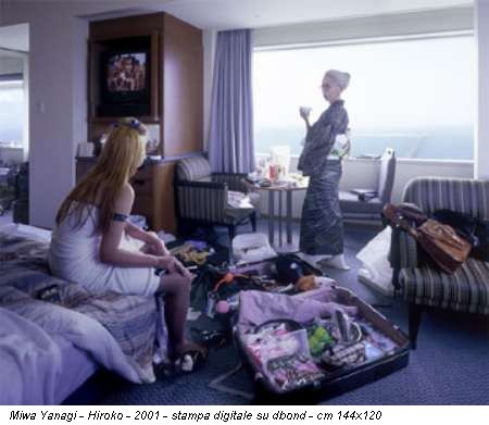 Miwa Yanagi - Hiroko - 2001 - stampa digitale su dbond - cm 144x120
