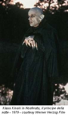 Klaus Kinski in Nosferatu, il principe della notte - 1979 - courtesy Werner Herzog Film