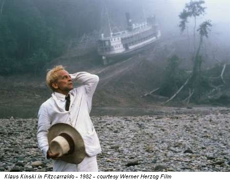 Klaus Kinski in Fitzcarraldo - 1982 - courtesy Werner Herzog Film
