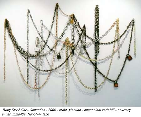 Ruby Sky Stiler - Collection - 2006 - creta, plastica - dimensioni variabili - courtesy annarumma404, Napoli-Milano