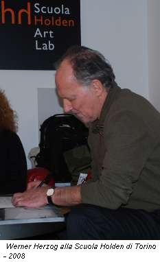 Werner Herzog alla Scuola Holden di Torino - 2008