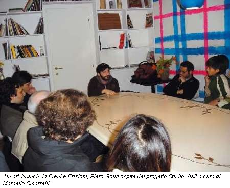 Un art-brunch da Freni e Frizioni, Piero Golia ospite del progetto Studio Visit a cura di Marcello Smarrelli