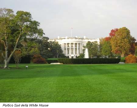 Portico Sud della White House