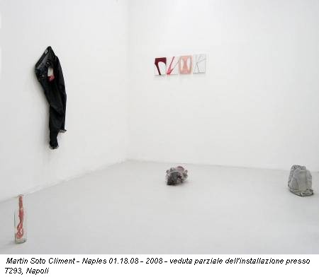 Martin Soto Climent - Naples 01.18.08 - 2008 - veduta parziale dell'installazione presso T293, Napoli